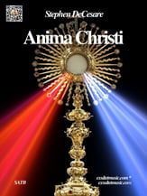 Anima Christi SATB choral sheet music cover